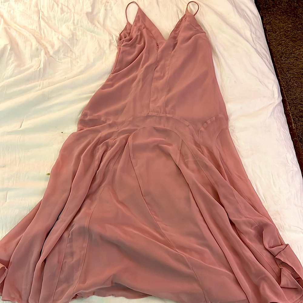ASOS Brand Dusty Rose Spring Dress. U.S. 2.
